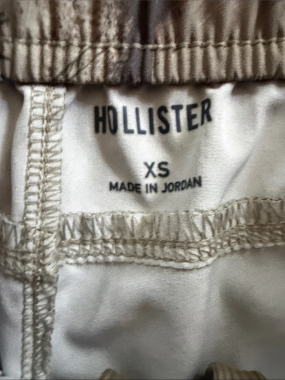 Hollister Men's Camo Athletic Shorts - Gray & Brown
